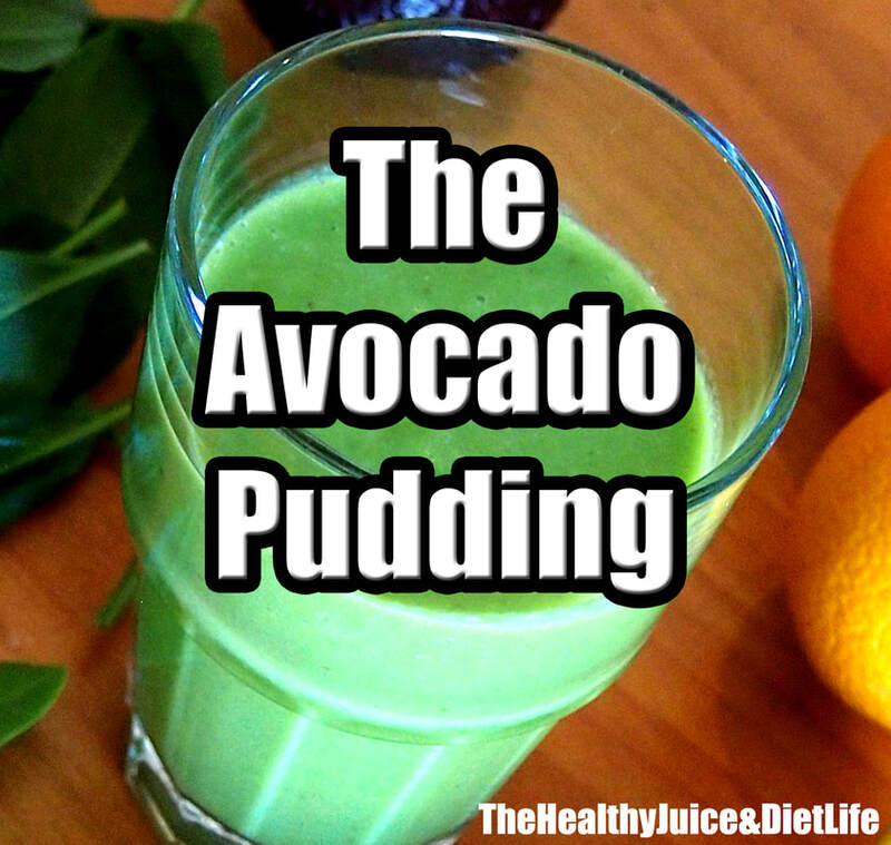 Healthy Smoothie Recipe - Avocado Pudding