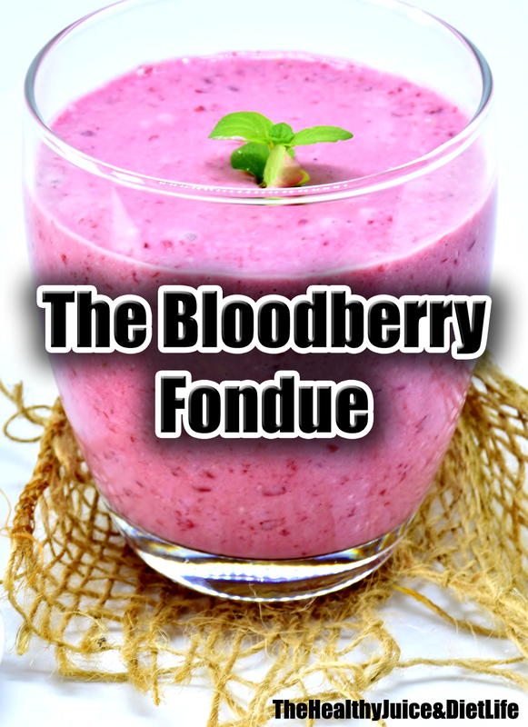 Healthy Smoothie Recipe - Bloodberry Fondue