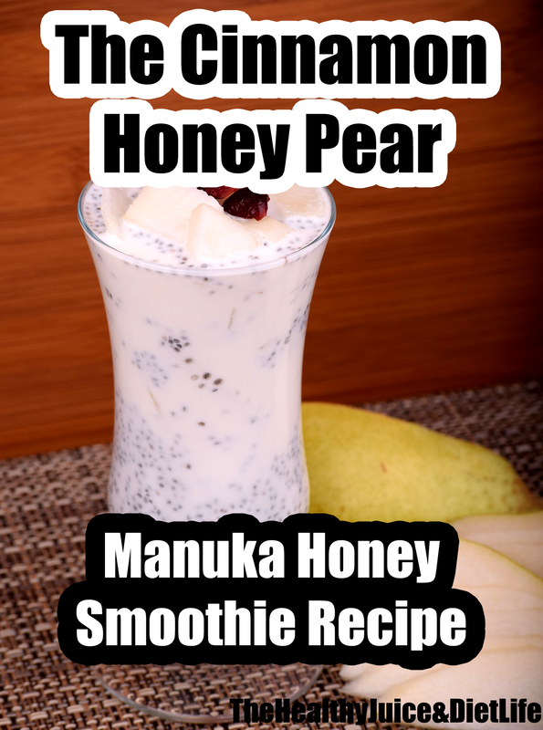 Healthy Smoothie Recipe - Cinnamon Honey Pear