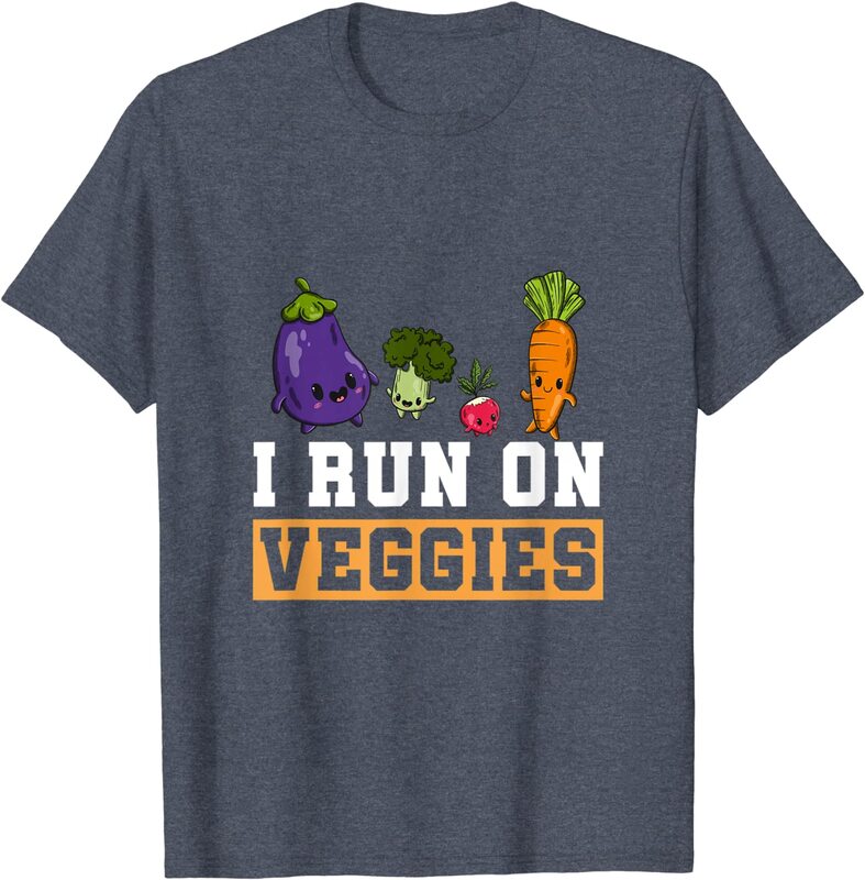 I run on veggies T-shirt Idea