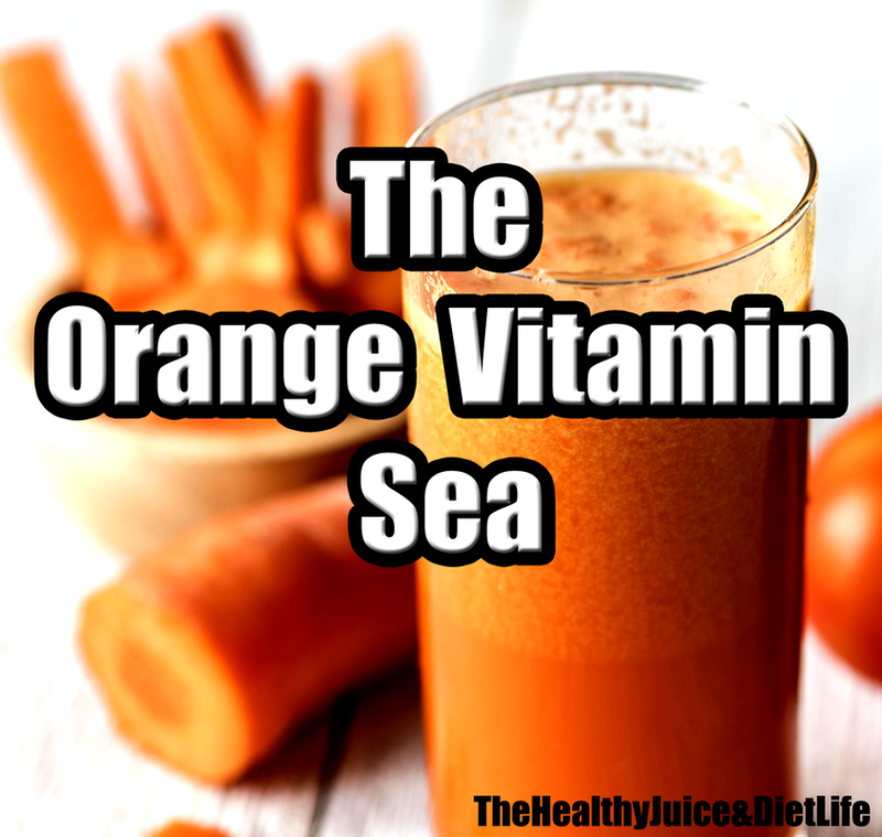 Healthy Smoothie Recipe - Orange Vitamin Sea